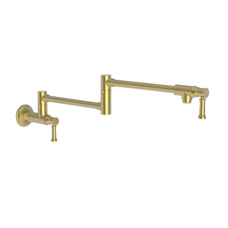 Newport Brass Pot Filler, Wall Mount in Satin Bronze, Pvd 3210-5503-10
